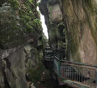 Schlucht Orrido di Bellano