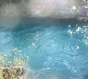 Zwischenstopp an einem Wasserfall