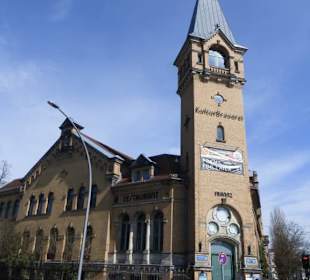 Blick von der Schönhauser Allee zur KulturBrauerei