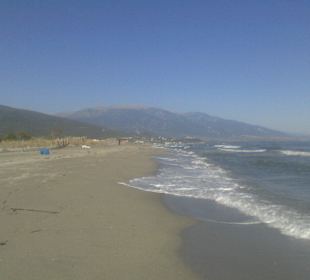 Blick auf die Berge etwas abseits