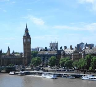 Aussicht vom London Eye