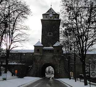 Blick Richtung Stadtmauer