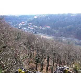 Blick nach Egloffstein direkt