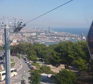 Gondelbahn zum Castell de Montjuic
