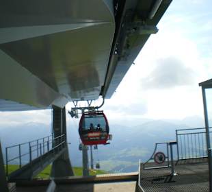Bergstation, es geht wieder hinab