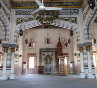 Blick in die Moschee