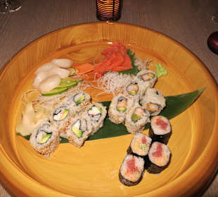 Sushi zum Abschluss vom Dinner