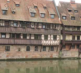 Bei einem Spaziergang durch Nürnbergs Altstadt