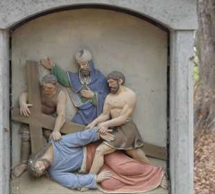 Kreuzwegstation Relief IX.