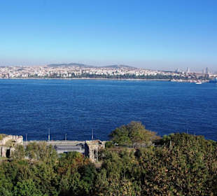 Der Topkapi-Palast Ausblick