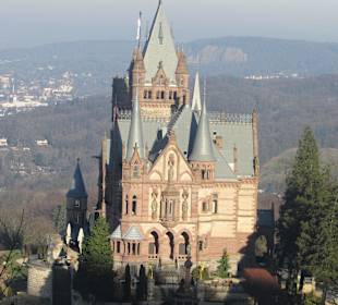 Schloss auf Weg zum Drachenfels