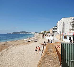 Anfang Playa d'en Bossa