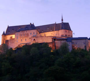 Direkt um die Ecke: Schloss Vianden