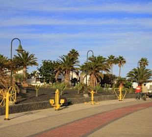 Promenade Richtung Arrecife