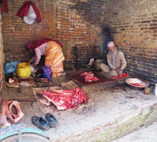 Metzgerei in Bhaktapur