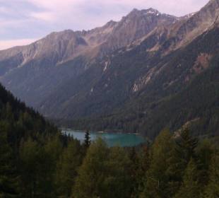 Blick zum Antholzer See vom Staller Sattel