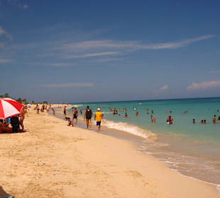 Playas del Este per Shuttle Bus erreichbar