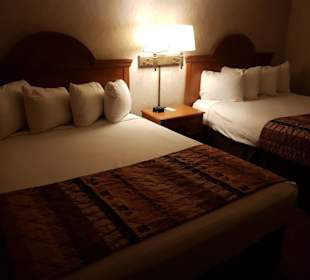 Schlafzimmer in einem USA Motel