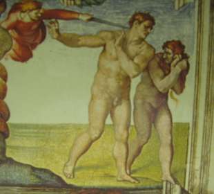 Die Vertreibung von Adam und Eva