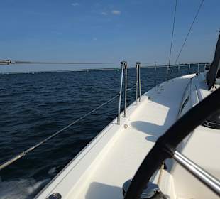 Segeln vor Warnemünde