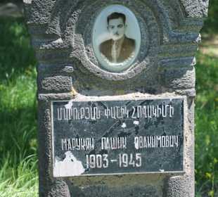 Kloster Haghpat - Grabstein