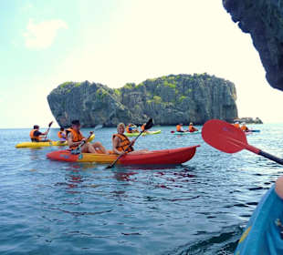 Im Kayak durch den Ang Thong M.Nationalpark