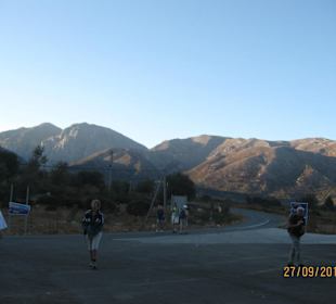 Viele Wandere unterwegs