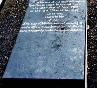 Mystery Tombstone in Plymouth