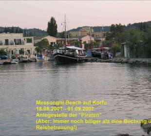 Anlegestelle am Messonghi River