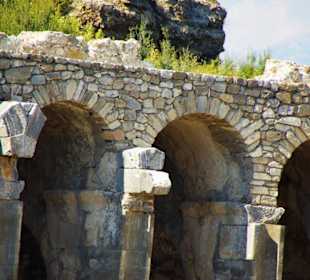 Aspendos An/Abfahrt Landschaft