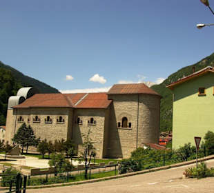 Bergdorf Timau im Dorfkern