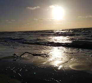 Weststrand Abendstimmung