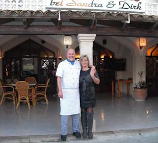 Die Wirtsleute Sandra und Dirk