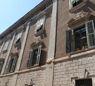 In Trient beim Palazzo Fugger Galasso