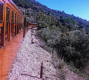 Der Rote Blitz während der Fahrt