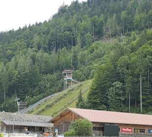 Besuch im Biathlon-Stadion von Ruhpolding