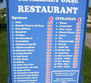 Preistafel