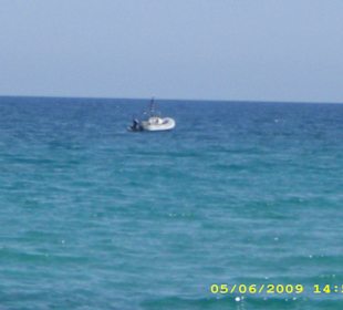 Trettboot mach Pause