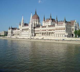 Parlamentsgebäude in Budapest