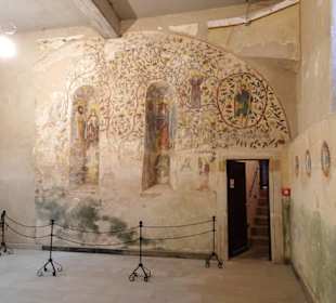 In der Kapelle der Veste Heldburg