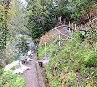 Baustelle an der Treppe zur Levada Nova