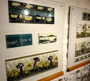 Exponate der Norddeutschen Steingutfabrik