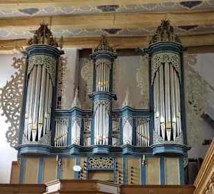 Die Orgel der Kirche St. Sixtus und Sinicius