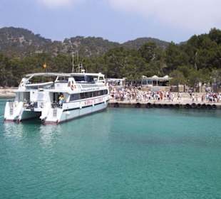 Anlegestelle bei Formentor