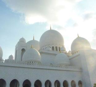 Sheikh Zayed Moschee in Abu Dhabi