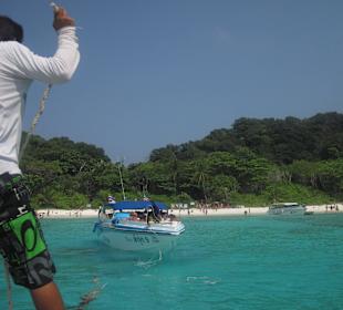 Ankunft auf Similan