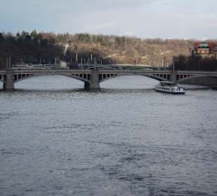 Blick auf die Moldau