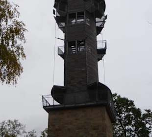 Aussichtsturm Schwedenschanze bei Eichelsdorf