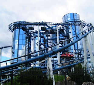 Achterbahn bei Mirsk