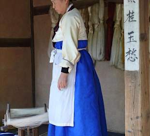 Arbeiterin im Hanbock